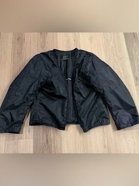 FULMER Women’s Motorcycle Jacket Long Sleeve Black Open Front 2XL
